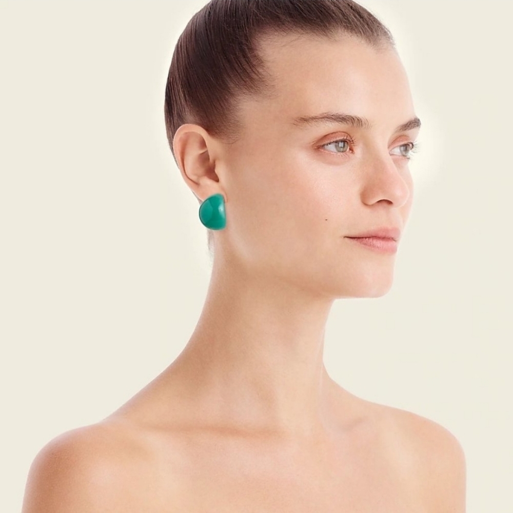J. Crew Women's Made In Italy Rounded Earrings